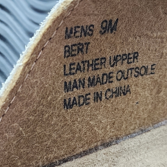 Woodstock Men's Bert Two Straps Slide Sandals Tan- 9 - Picture 7 of 7